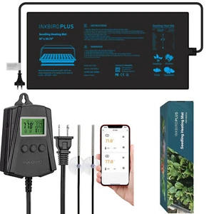 Regolatore Temperatura Wifi Interruttore Termostato Doppia Uscita Piantina Tappetino Termico 110V - Foto 1 di 14