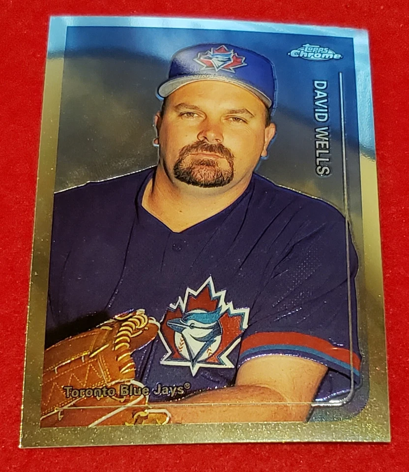DAVID WELLS (125 Cards - 1999 Topps Chrome Traded #T78 Blue Jays - Image 1 of 1