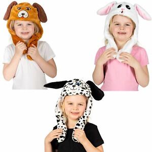 Child Dancing Ears Animal Hats Kids Fancy Dress