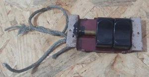 Original 1960's Early TEISCO ORPHEUS Electric Guitar DOUBLE ROCKER SWITCH - Picture 1 of 16