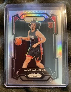 JAMIE JAQUEZ JR. HEAT 2023-24 NBA Panini PRIZM ROOKIE SILVER - Picture 1 of 2