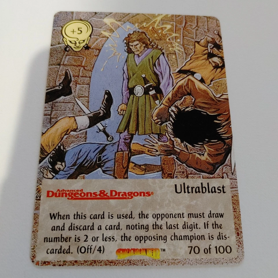 ULTRABLAST --- SPELLFIRE CCG --- DRACONOMICON --- NM - Image 1 of 1