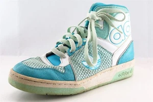 adidas Fashion Sneakers Blue Synthetic Women 8 Medium - Picture 1 of 6