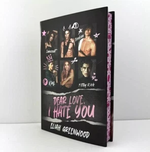 Dear Love, I Hate You By Eliah Greenwood Signed Baddies Book Box Special Edition - Picture 1 of 16