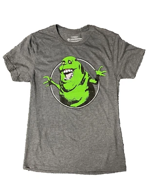 Camiseta Híbrida Cazafantasmas Niños Gráfica Gris Verde Monstruo Med Foto 1 de 3