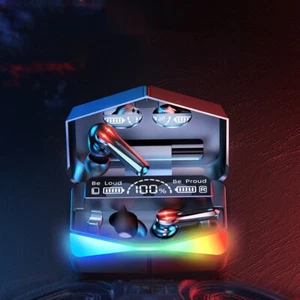TWS Bluetooth Gaming Earphones Low Latency Wireless Head - Picture 1 of 6
