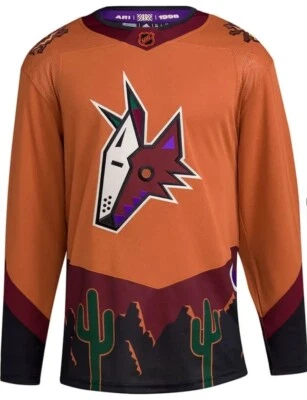 Fanatics NHL Arizona Coyotes Special Edition Reverse Retro Jersey sz S - Image 1 of 4