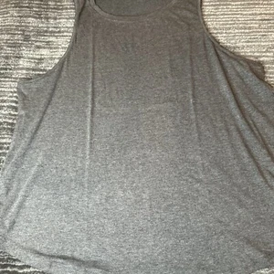 Tank Top Womens 2XL Basic Solid Dark Gray Casual  Summer Sleeveless Shirt New - Picture 1 of 9