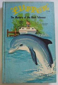 Flipper, The Mystery Of The Black Schooner, by Richard Hardwick - HB 1966 - Bild 1 von 8