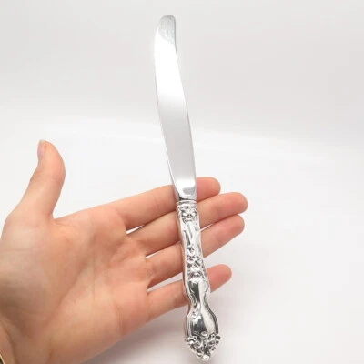 925 Sterling Silver Vintage 1921 Wallace La Reine Butter Knife - Image 1 of 4