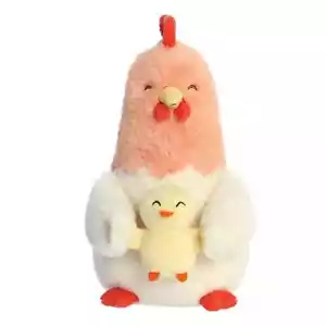 ebba - Snuggawugs - 11 Zoll Cluck Huhn & freches Küken Baby Stofftier - Bild 1 von 8
