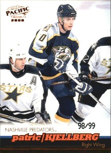 1999-00 (PREDATORS) Pacific Copper #226 Patric Kjellberg /99