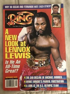 The Ring Lennox Lewis Magazine September 2002 boxing - Picture 1 of 1