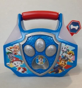 Paw Patrol Mini BoomBox Built-in Music Flashing Lights Sound Effects - Picture 1 of 5