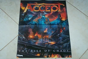 ACCEPT THE RISE OF CHAOS LINKIN PARK CHESTER BENNINGTON POSTER 57x44 cm - Picture 1 of 2