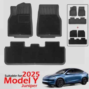 Alfombrillas TPE con alfombra y revestimiento de carga para Tesla Modelo Y Juniper Lanzamiento 2025 - Imagen 1 de 32