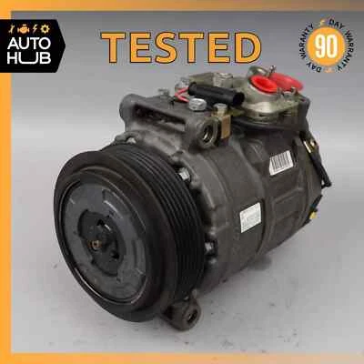03-12 Mercedes R230 SL600 SL65 AMG A/C Air Conditioner Compressor 0012303011 OEM - Image 1 of 4