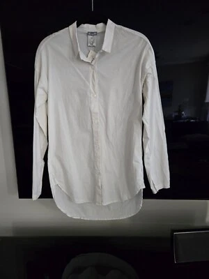 NEW! NWT Kristensen Du Nord L/S Button Cotton Shirt Sz 1 Sand Style KDN-11321S - Image 1 of 4