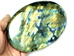 Enorme pisapapeles / piedras preciosas adornadas de labradorita - Imagen 1 de 1
