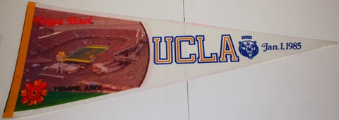 1985 Vintage UCLA Bruins Fiesta Bowl Pennant Ex Cond KK130 Cover