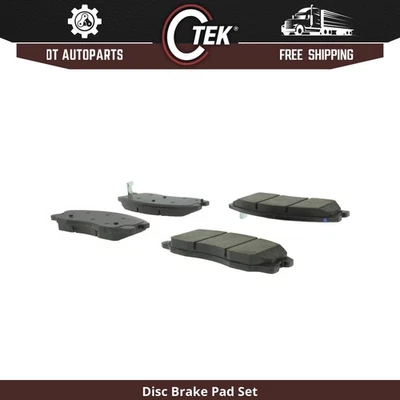 Para Chevrolet Equinox 2007-2009 | Pastilhas de freio a disco dianteiras centrais | Semi-metálicas - Imagem 1 de 3