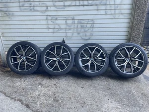 BMW G30 G31 g11 g15 19" alloy wheels with tyres 845M 8747405 m sport - Picture 1 of 12