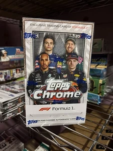 2021 Topps Chrome Formula 1 Racing Hobby Box - 18 Packs - Picture 1 of 1