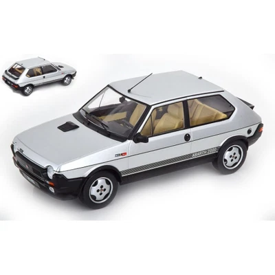 FIAT RITMO TC 125 ABARTH 1980 SILVER 1:18 Modelcargroup Auto Stradali Nuevo Mode - Imagen 1 de 3