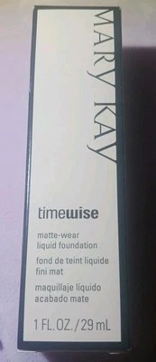 Mary Kay TimeWise MATTE-Wear Liquid Foundation Ivory 4 #038753 New In Box - Image 1 of 4