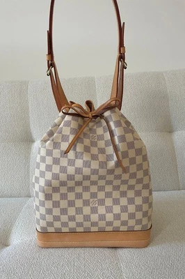 Original Louis Vuitton Sac Noé Grande Damier Azur Schultertasche – Gebraucht - Bild 1 von 4