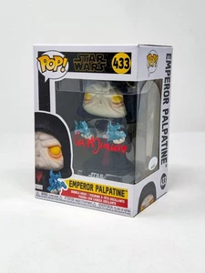 Ian McDiarmid Star Wars Emperor Palpatine #433 Signed Funko Pop JSA Certified - Picture 1 of 7