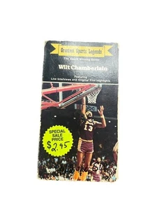 Greatest Sports Legends Wilt Chamberlain (VHS 1985) NBA Basketball LA Lakers - Picture 1 of 4