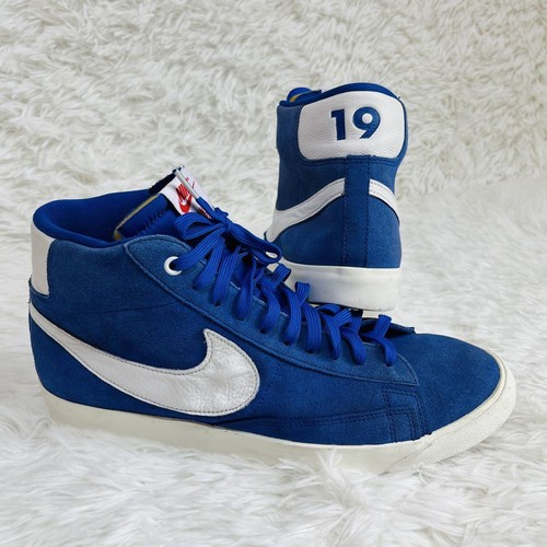NIKE Blazer Uomo 12.0US Mid Qs St Blu