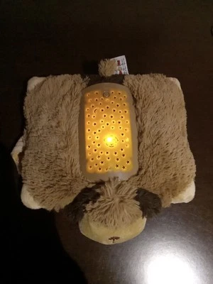 PILLOW PETS DREAM LITES Projector Dog Plush Stuffed Animal Toy Stars Light WORKS - Image 1 of 4