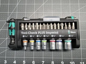 Wera 05056490001 Tool-Check Plus Ratchet Set W/ Socket Metric (39 Piece) - Bild 1 von 4