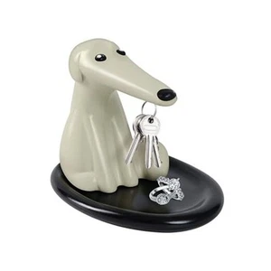 Modern Decor Resin Dog Sculpture Storage Tray Magnetic Key Holder Candy Bowl  - Picture 1 of 7