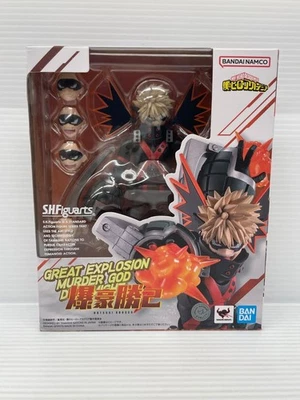 S.H.Figuarts My Hero Academia Katsuki Bakugo Action Figure BANDAI Japan - Image 1 of 2