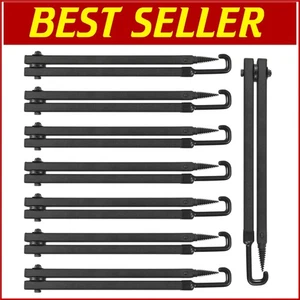 Versatile 8-Pack Bow Hangers for Trees - Perfect for Archery and Outdoor Sports - Picture 1 of 9