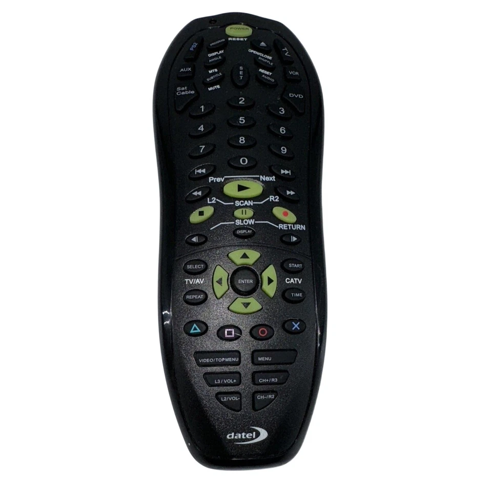 Datel PS2 TV DVD Cable Universal Remote Control ps2n04d OEM Gaming Control Works - Image 1 of 4