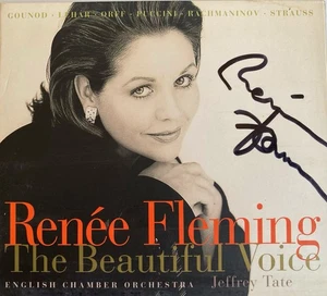RENEE FLEMING - The Beautiful Voice - CD *Signed* Decca - Picture 1 of 2