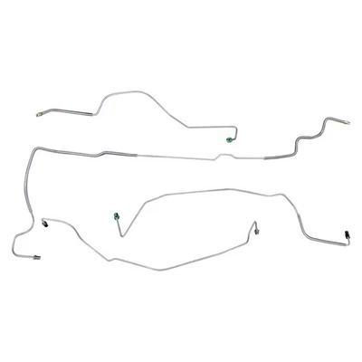 1996-00 Dodge/Plymouth Grand Caravan/Voyager Front Brake Line Set.Stainless - Image 1 of 4