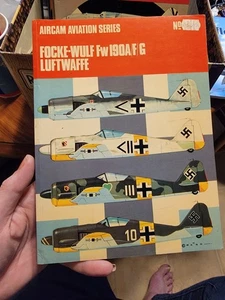 Aircam Aviation Series No 44 Focke-Wulf Fw 190A/F/G Luftwaffe Flugzeug Vintage - Bild 1 von 3
