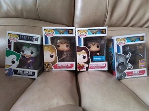 Funko POP! Heroes DC Wonder Woman And Batman the Animated Series/4 Figures - Picture 1 of 6