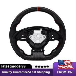 Volante de fibra de carbono para Chevrolet Corvette C7 2014-2019 - Imagen 1 de 8