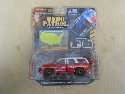 Chevy Tahoe 2010 Jada Hero Patrol FDNY New York City Fire Department 1:64 новый нераспакованный - Изображение 1 из 4