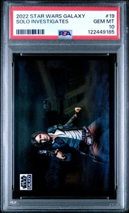 Solo Investigates - 2024 Star Wars Galaxy PSA 10 - Picture 1 of 2