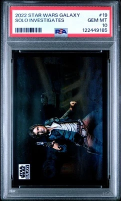 Solo Investigates - 2024 Star Wars Galaxy  PSA 10 - Image 1 of 2
