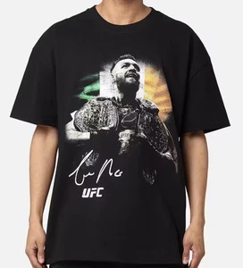 Camisa Connor McGregor UFC MMA Irish Culture Kings Negra Adulto S Grande Nueva con Etiquetas - Imagen 1 de 2