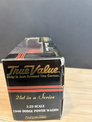 Dodge Power Wagon 1946 diecast True Value de colección Ertl con carga personalizada nuevo en caja  Foto 1 de 4