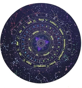 Divination Board, 8.66inch Rubber Pad Metaphysical Message Board, Set(As Shown) - Picture 1 of 9